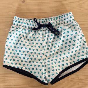 minnowXRollerRabbit Mini Heart boys bathing suit - 3/4T
